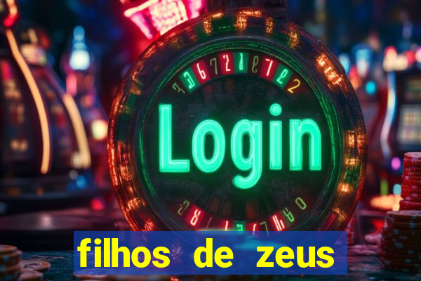 filhos de zeus mitologia grega